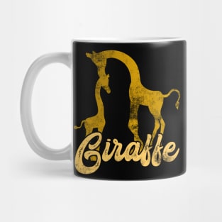 Cute Giraffe Baby Mom Mug